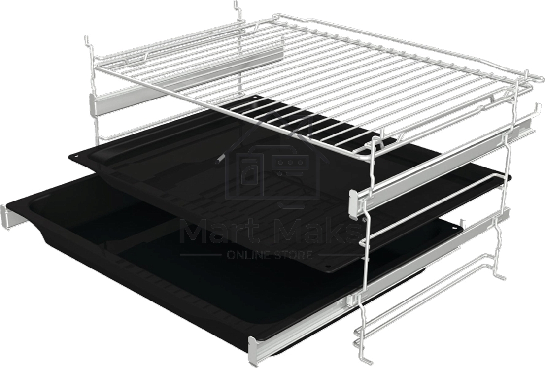 Духовой шкаф Gorenje BOS6737SYW, 77л, дверца с 2 стеклами, белый