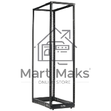 Стойка двухрамная Lanmaster TWT-RACK2-42U-6X10 42U 600 мм X 1000 мм серый