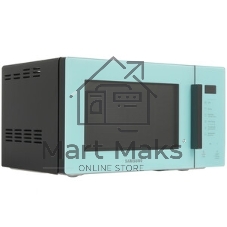 Микроволновая печь Samsung MG23T5018AN/BW голубой, 23 л, 800 Вт, переключатели - сенсор