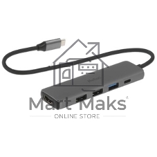 USB-концентратор Netac WF13, USB Type-C, USB/HDMI/USB Type-C, USB