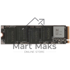 Накопитель SSD ADATA LEGEND 860, 2Tb, PCIe 4.0 x4, M.2 2280, NVMe, R/W 6000/5000, с радиатором