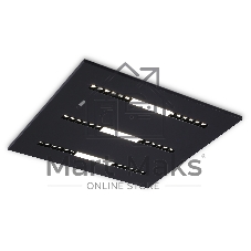 Светодиодная панель DPS1071 BK черный 48W 4000K 175-265V IP20 4080LM 595x595x14