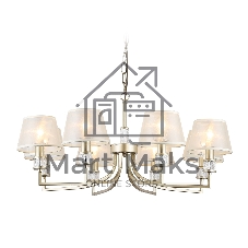 Люстра Ambrella light LH71217/8 CGD золото E14/8 max 40W D790*750