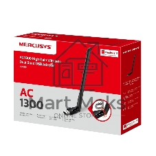 Mercusys MA30H AC1300 Двухдиапазонный Wi-Fi USB-адаптер высокого усиления