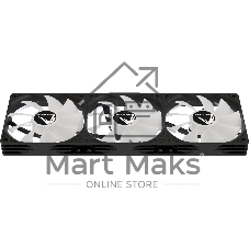 Кулер с водяным охлаждением Formula V Line ICE JET GLOW 360 BK, 360мм, 3x120мм, ARGB fans, LGA115X/1200/1700/1851, AM4/AM5