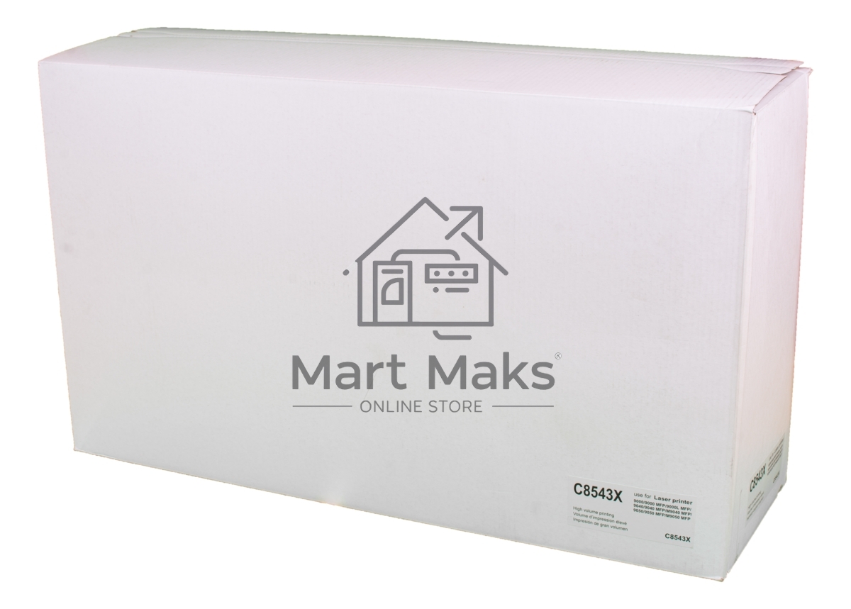 Картридж лазерный Sakura C8543X для HP LJ 9000, 9000DN, 9000HNS, 9000LMFP, 9000MFP, 9000N, 9040, 9050, 9050DN, 9050MFP, 9050N, черный 30 000 к.