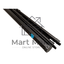 Экран Sakura 200x200 см TriScreen 1:1 напольный рулонный белый 111' Matt White (MW), черный корпус