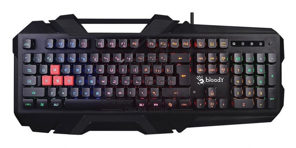Клавиатура A4tech B150N black USB Gamer LED 1115067