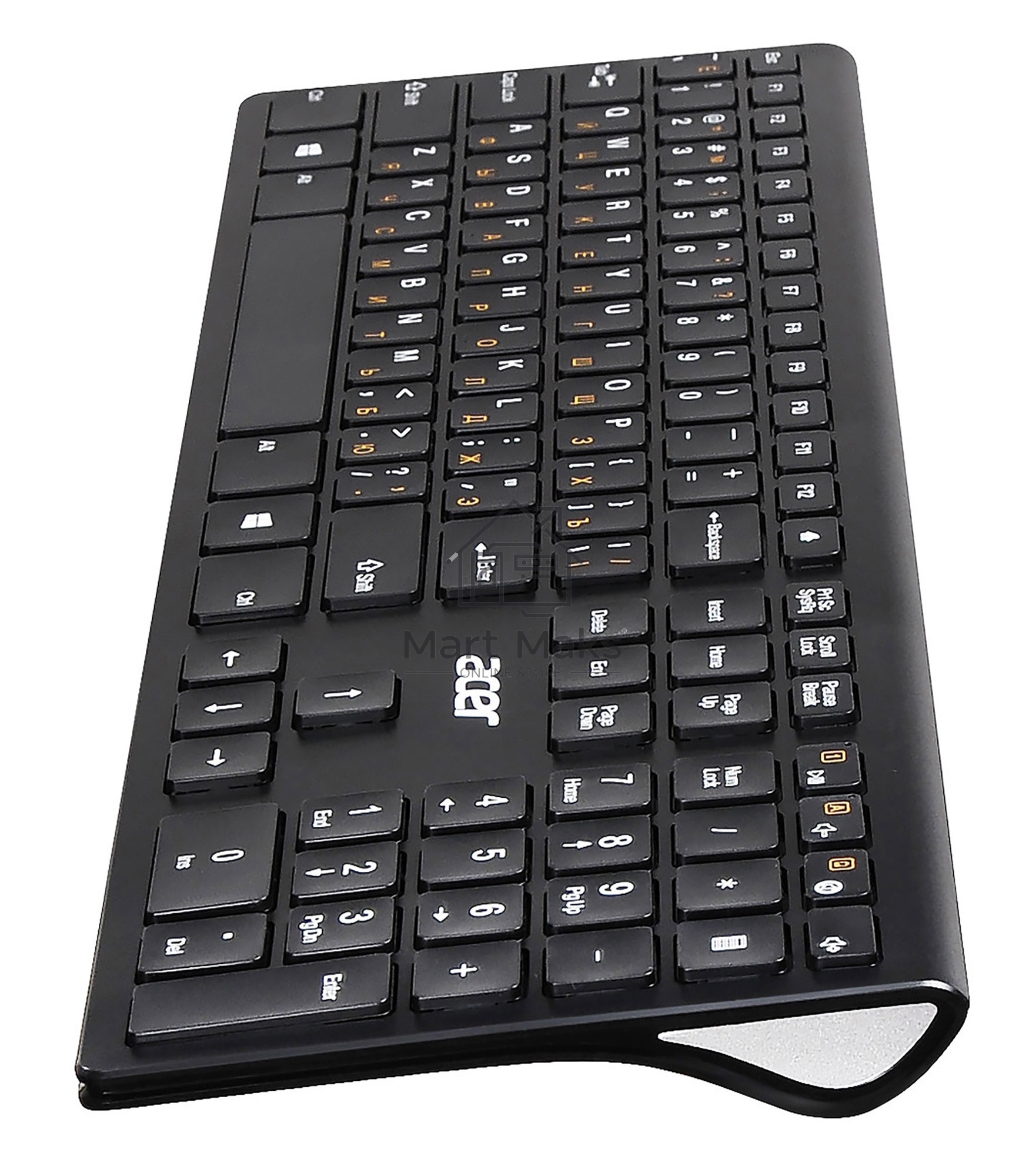 Комплект клавиатура и мышь Acer OKR030 [ZL.KBDEE.005] Combo wilreless USB slim черный