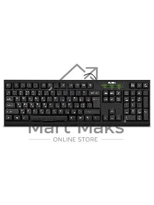 Клавиатура SVEN KB-S300 проводная, USB Type-A, чёрный