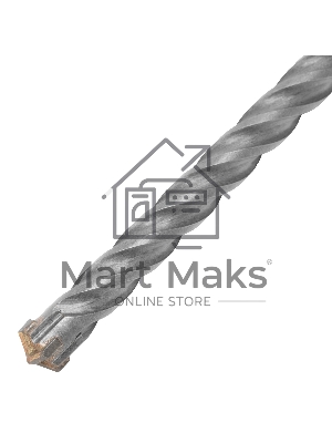 Бур по бетону Matrix, 14 x 400 мм, SDS PLUS c крестовой пластиной