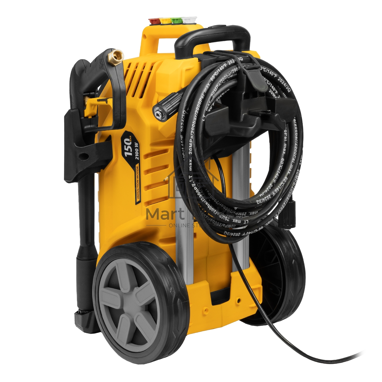 Моечная машина высокого давления K 50 Power, 2100 Вт, 150 бар, 600 л/ч, асинх. двиг. Denzel