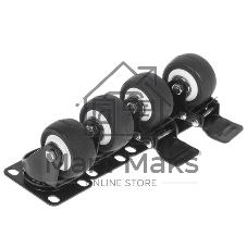 Стойка двухрамная Lanmaster TWT-RACK2-42U-6X10 42U 600 мм X 1000 мм серый