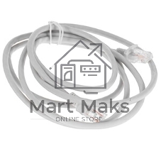 Патч-корд LSZH медный UTP Cablexpert PP30-2M cat.5e, 2м, литой, многожильный, серый