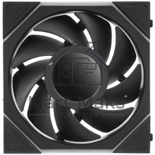 Вентилятор для корпуса Lian-Li Uni Fan TL Wireless LCD 120 LCD ARGB 120х124.5x28 черный 4-pin 27дБ (G99.12TLLCD1W1B.R0) Ret