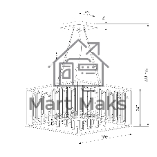 312/6 / подвесной светильник / Strotskis Smart