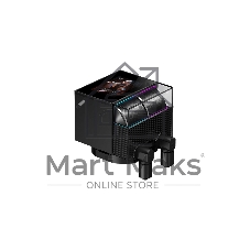 Система охлаждения Water Cooling System PCCooler DS360 Display BK (310W, 360мм, LED, Black, ARGb Pump/Fans: 3x120мм, 90.56CFM, 39.8dBA, 2500RPM/Pump height 65мм, 15dBA, 2600RPM, Rad thickness 27мм/S: 1851, 1700, 1200, 115X, AM5, AM4)