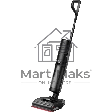 Пылесос вертикальный Dreame Wet and Dry Vacuum H15S черный, питание от аккумулятора, 400 Вт, уборка сухая/влажная, пылесборник 0,7 л