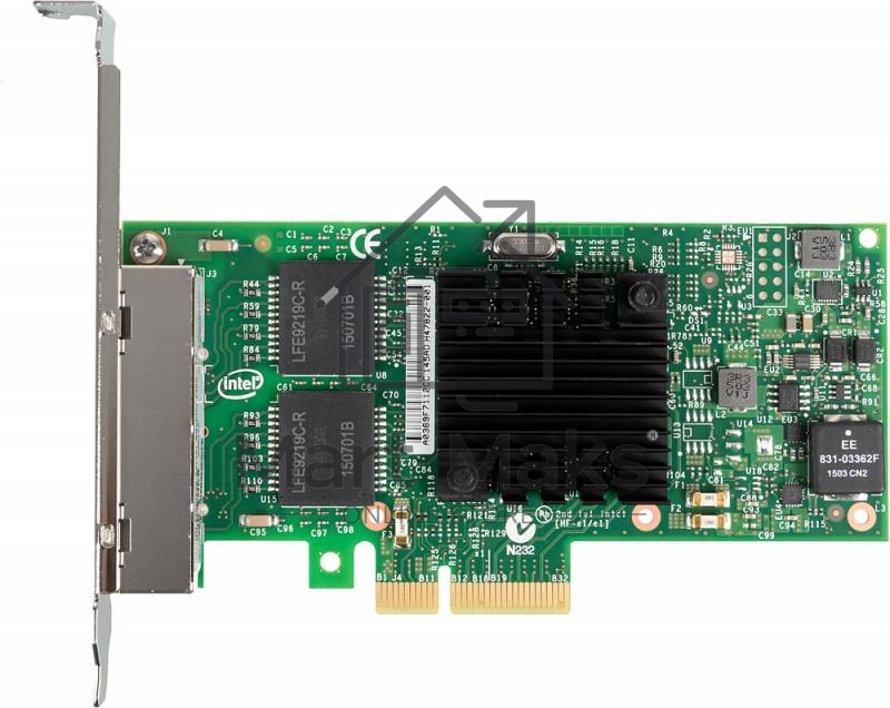 Сетевой адаптер Intel I350-T4V2 (I350T4V2, I350T4V2BLK)