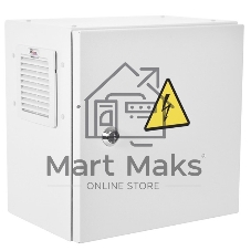 Шкаф ЭКОНОМ уличный всепогодный настенный укомплектованный (В600 Ш600 Г300), комплектация T2-IP65