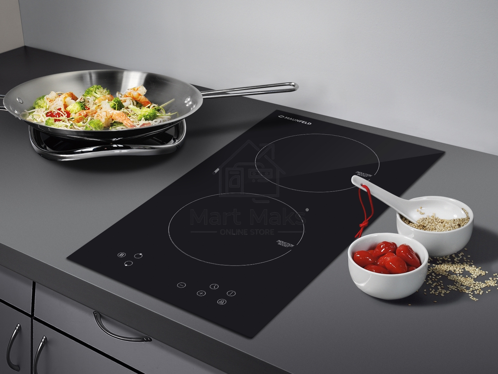 Индукционная варочная панель Maunfeld EVI.292-BK черный