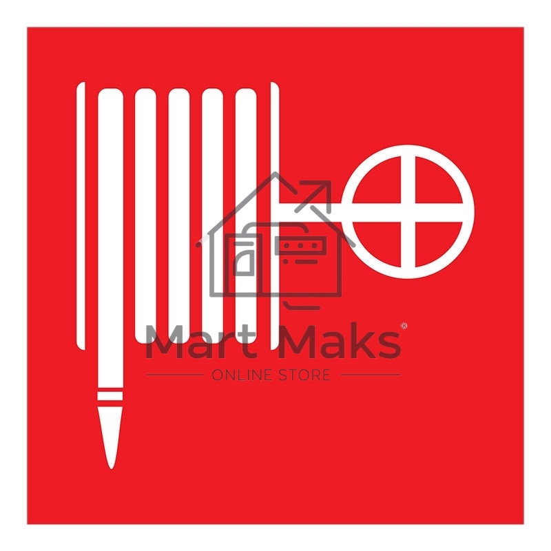 Табличка ПВХ знак пожарной безопасности 