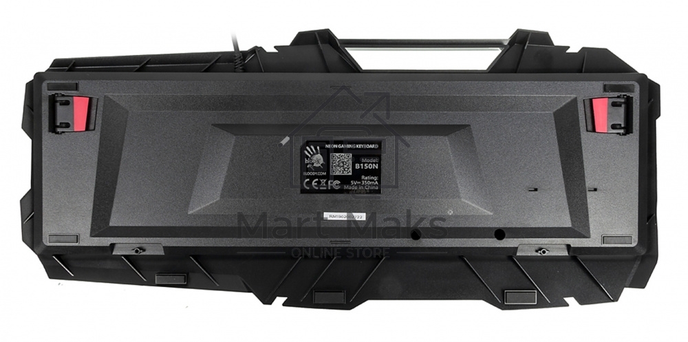 Клавиатура A4tech B150N black USB Gamer LED 1115067