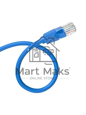 Патч-корд Vention прямой UTP cat.6, RJ45 - 3 м. синий