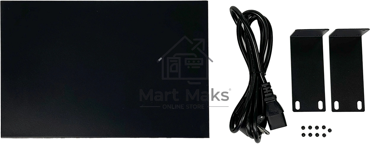 Коммутатор управляемый ORIGO OS6208/A1A L2, 8x10GBase-T, консольный порт RJ-45, комплект для установки в 19