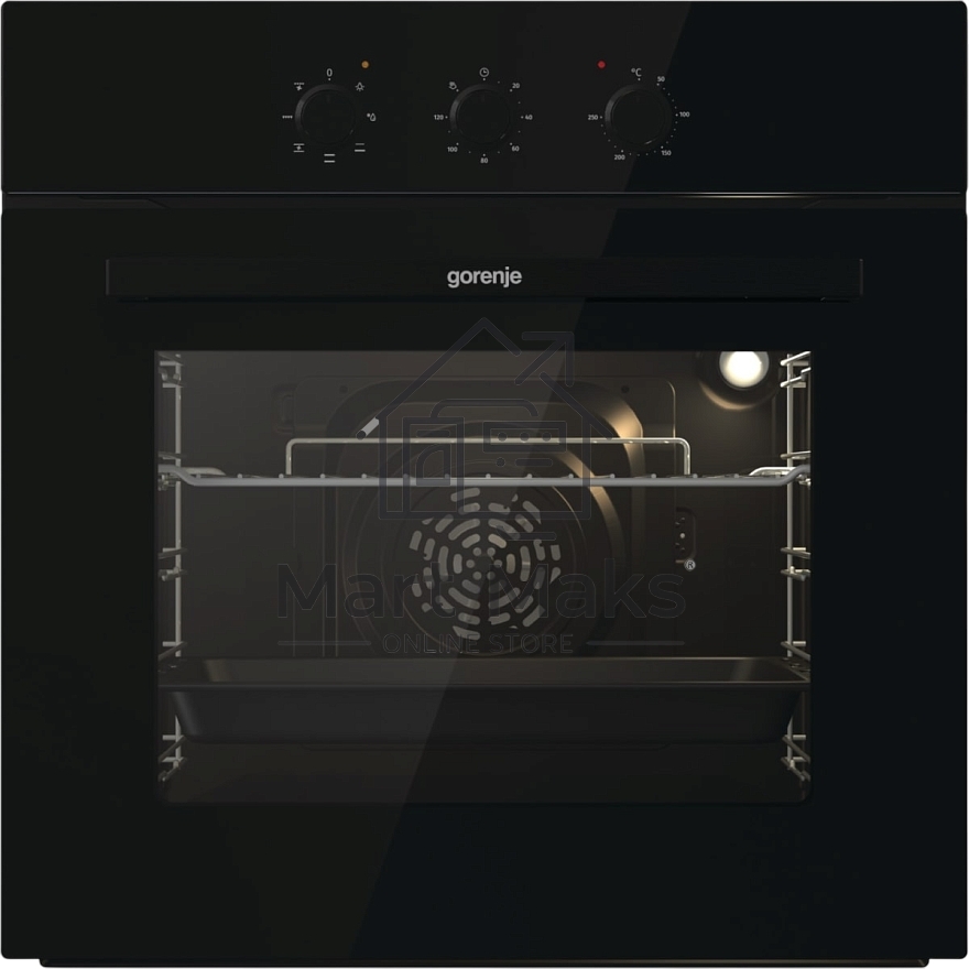 Встраиваемый духовой шкаф электрический Gorenje BO6725E02ABG черный