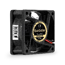 Вентилятор 12В DC ExeGate ExtraSilent ES06025S2P (60x60x25 мм, Sleeve bearing (подшипник скольжения), 2pin, 2500RPM, 17dBA)