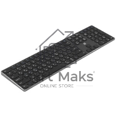 Клавиатура Oklick K867W беспроводная, Bluetooth, радиоканал, серый