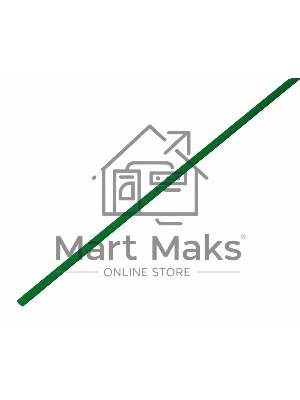 Термоусаживаемая трубка Rexant 1,5/0,75 мм, зеленая, упаковка 50 шт. по 1 м