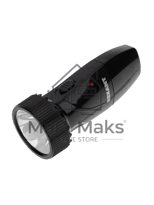 Фонарь с аккумулятором и встроенным зарядным устройством, зарядка напрямую от сети (евророзетка) 220 В