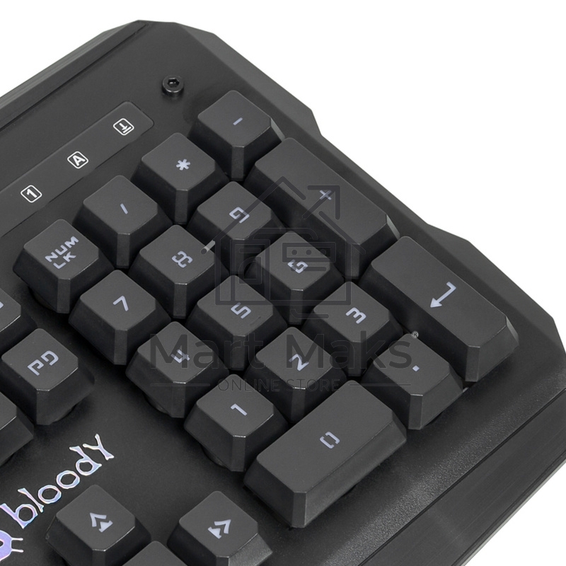Клавиатура A4tech B150N black USB Gamer LED 1115067