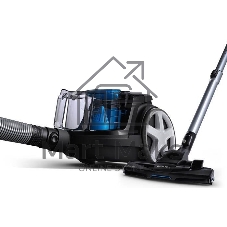 Пылесос Philips FC9331/09 черный/синий, 237/900 Вт, уборка сухая, пылесборник контейнер 1.5 л