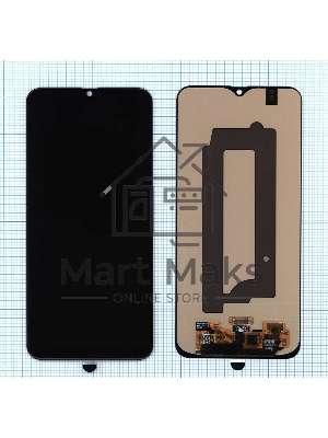 Дисплей для Samsung Galaxy M21 SM-M215 в сборе с тачскрином (OLED) черный
