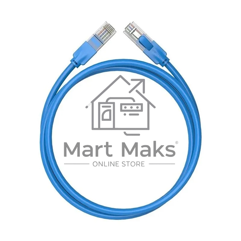 Патч-корд Vention прямой UTP cat.6, RJ45 - 3м. синий