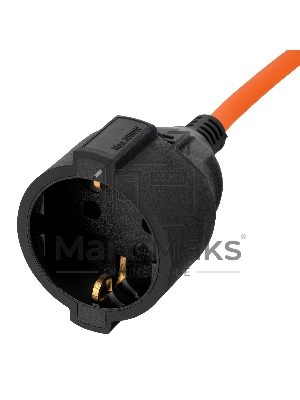 Удлинитель-шнур силовой Garden Series, ПВС, 10м, 1 розетка, 3*1 мм Denzel