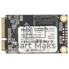 Накопитель SSD Netac N5M, 256Gb, mSATA, R/W 560/520