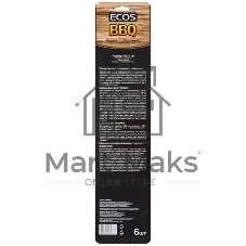 Набор шампуров ECOS ND-300D (р-р 45x1см x1,5мм, форма прямая, нерж.) 999621