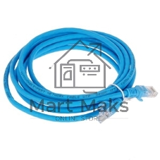 Патч-корд LSZH медный UTP Cablexpert PP30-3M cat.5e, 3м, литой, многожильный, серый