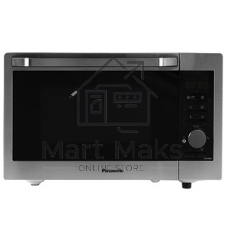 Микроволновая печь Panasonic NN-C69MSZPE нержавеющая сталь/черный, 30 л, 1000 Вт, переключатели - кнопки, поворотный механизм