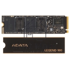 Накопитель SSD ADATA LEGEND 900, 512Gb, PCIe 4.0 x4, M.2 2280, NVMe, R/W 6200/2300, с радиатором