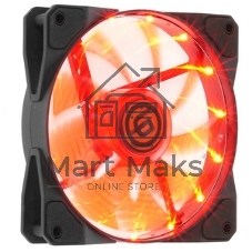 Вентилятор для корпуса LED 12LR15 (красный) (708302)