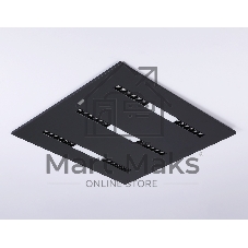 Светодиодная панель DPS1071 BK черный 48W 4000K 175-265V IP20 4080LM 595x595x14