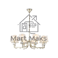Люстра Ambrella light LH71217/8 CGD золото E14/8 max 40W D790*750
