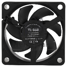 Вентилятор корпусной Thermalright TL-B6B, 60 мм, 3200 об/мин, 20.17 дБ, 4 pin PWM, без подсветки