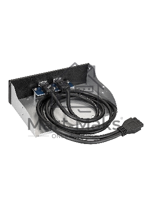 Планка USB на переднюю панель ExeGate EX289289RUS U5H-615, 5,25