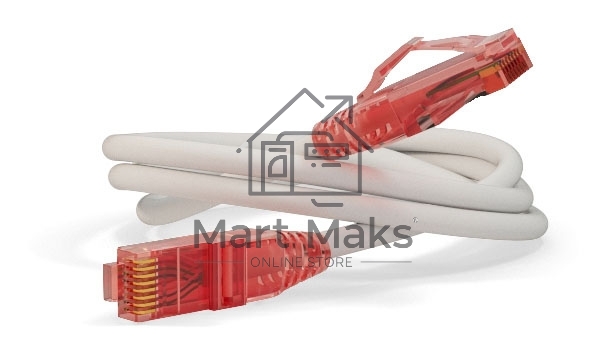 Патч-корд Hyperline U/UTP, Cat.5e, LSZH, 2 м, белый PC-LPM-UTP-RJ45-RJ45-C5e-2M-LSZH-WH